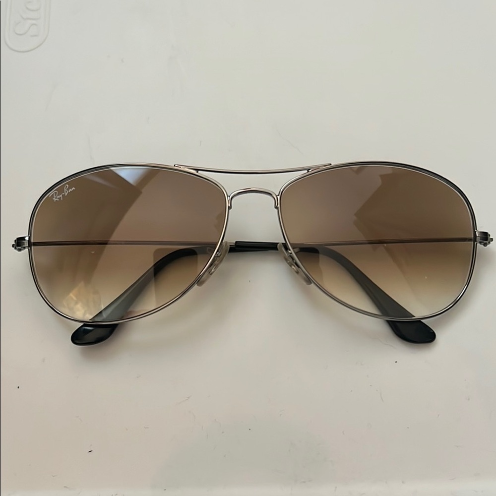 Ray-Ban Silver Aviator Sunglasses